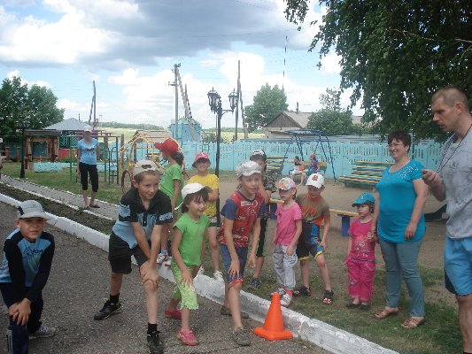 Веселые старты в Детском доме